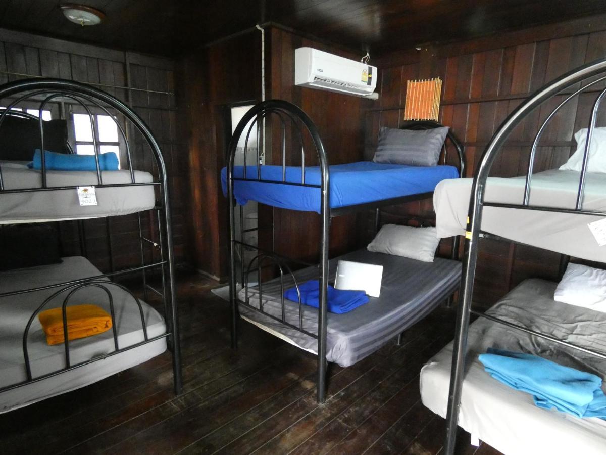 Asia Blue - Beach Hostel Hacienda Ko Pha Ngan Bagian luar foto