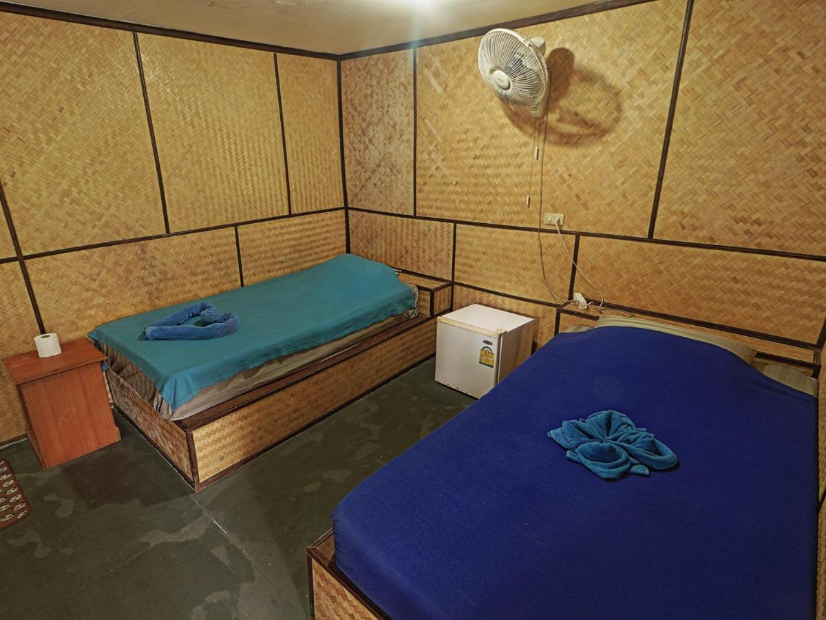 Asia Blue - Beach Hostel Hacienda Ko Pha Ngan Bagian luar foto